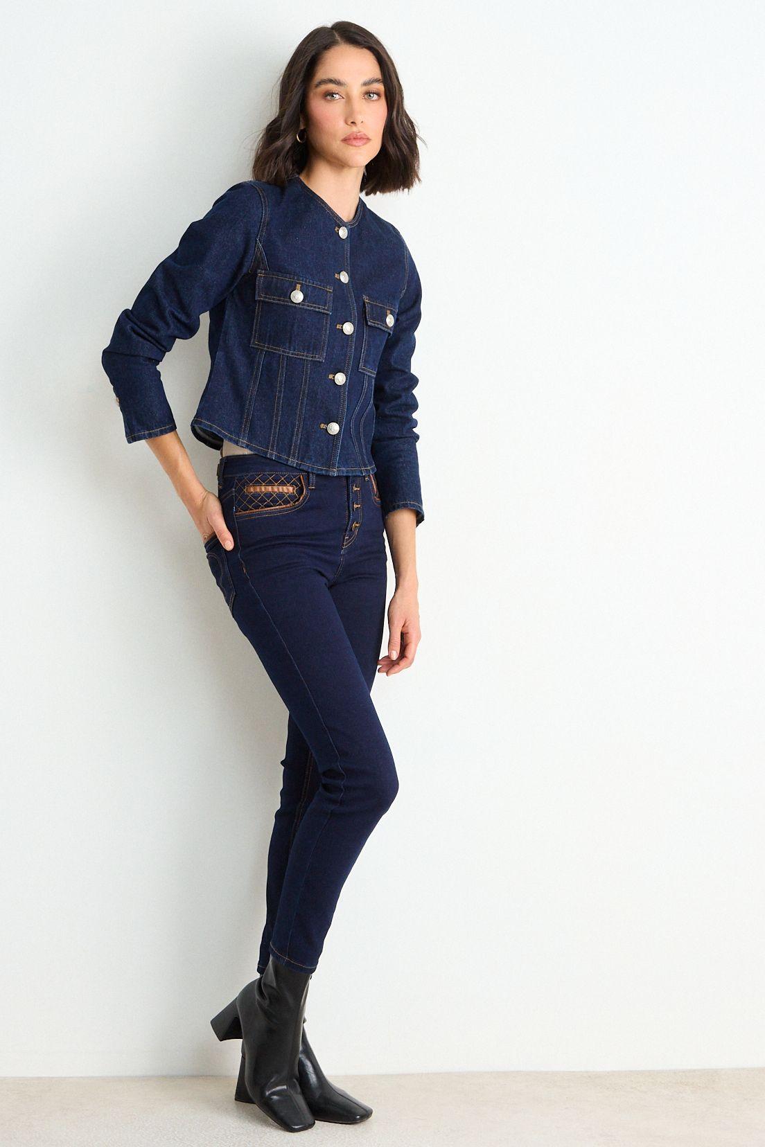 Casaca Lisa Azul Ash 17807126001104-4