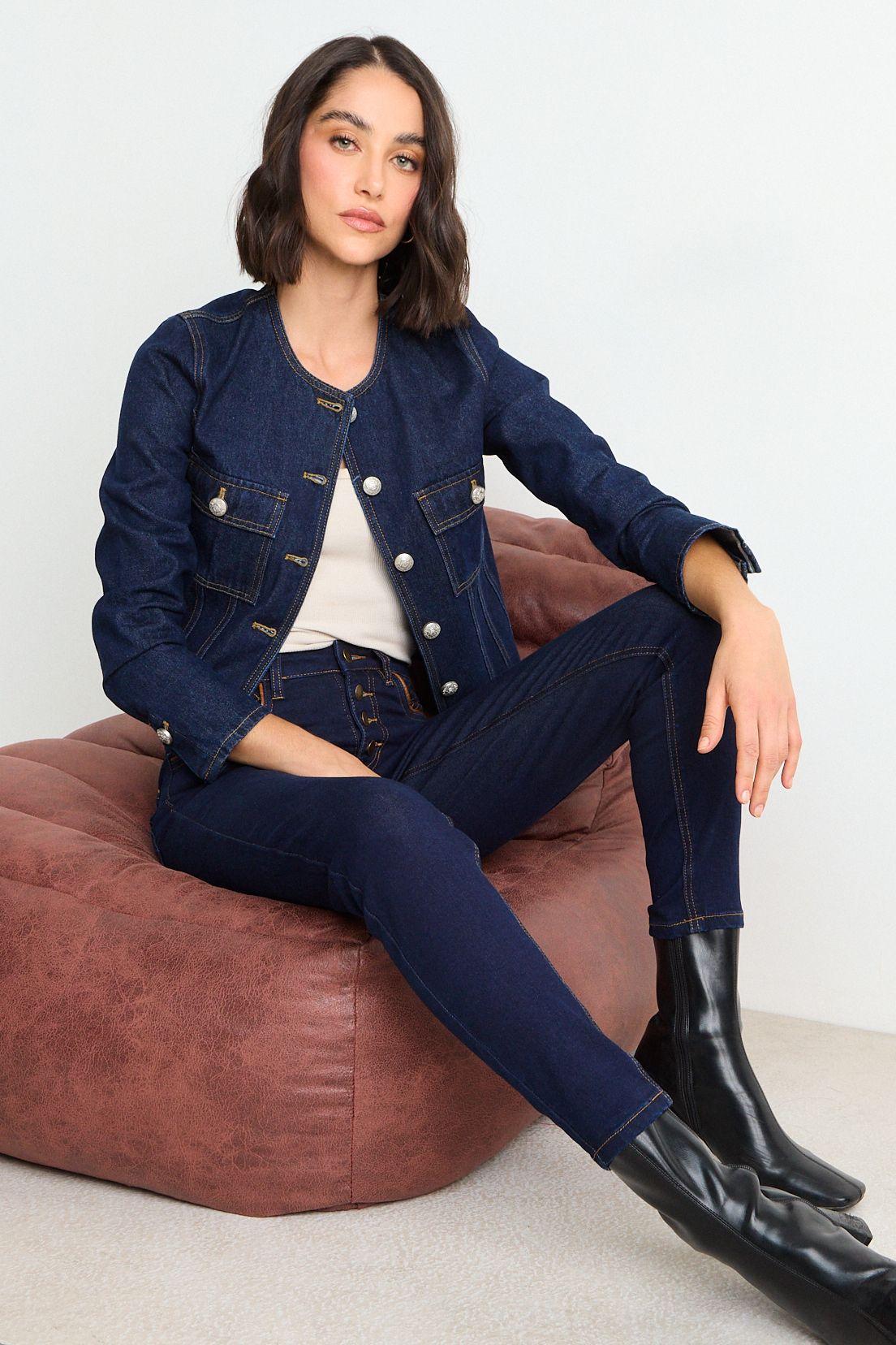 Casaca Lisa Azul Ash 17807126001104-3