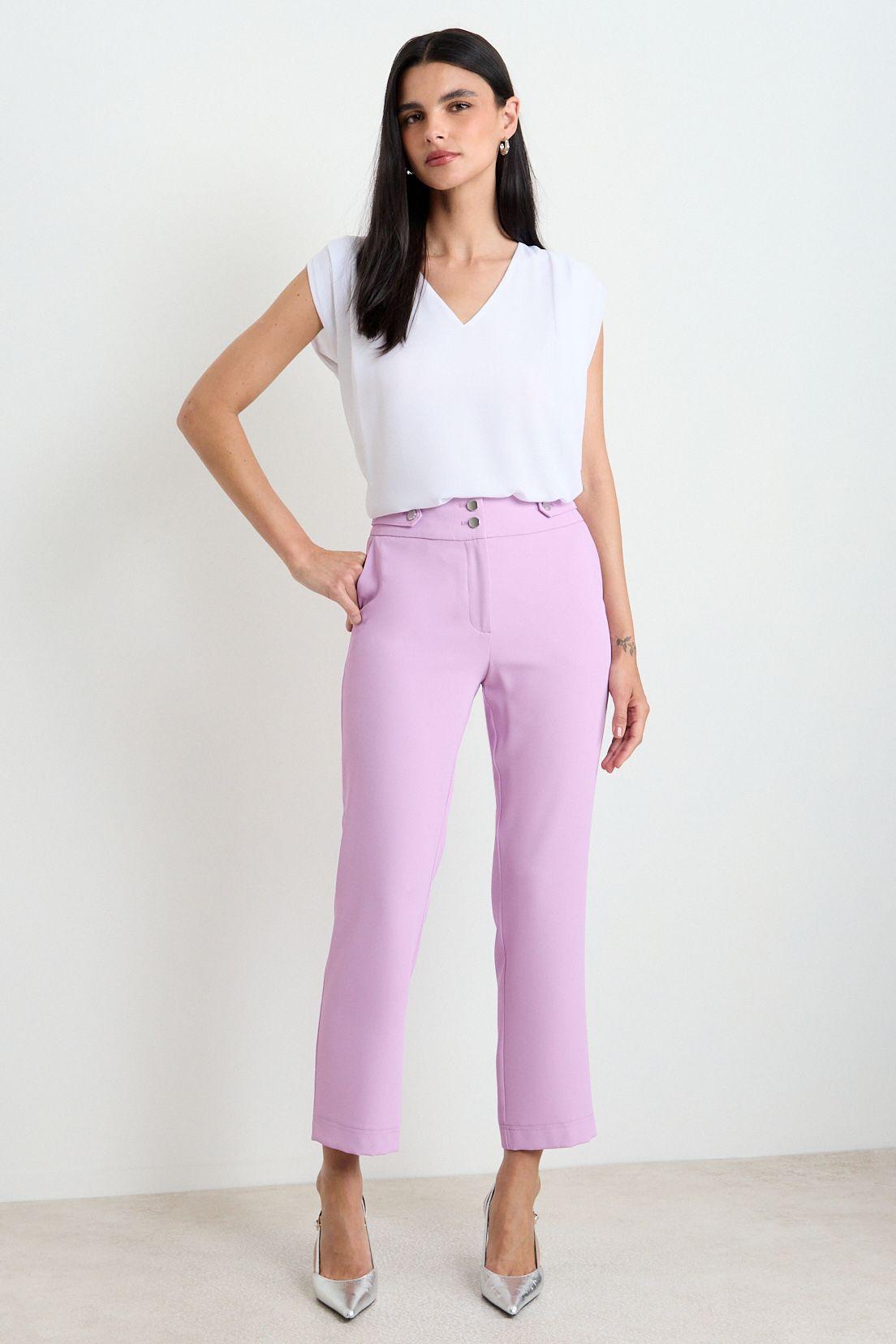 Pantalon Liso Morado Ash 11004225074211-0