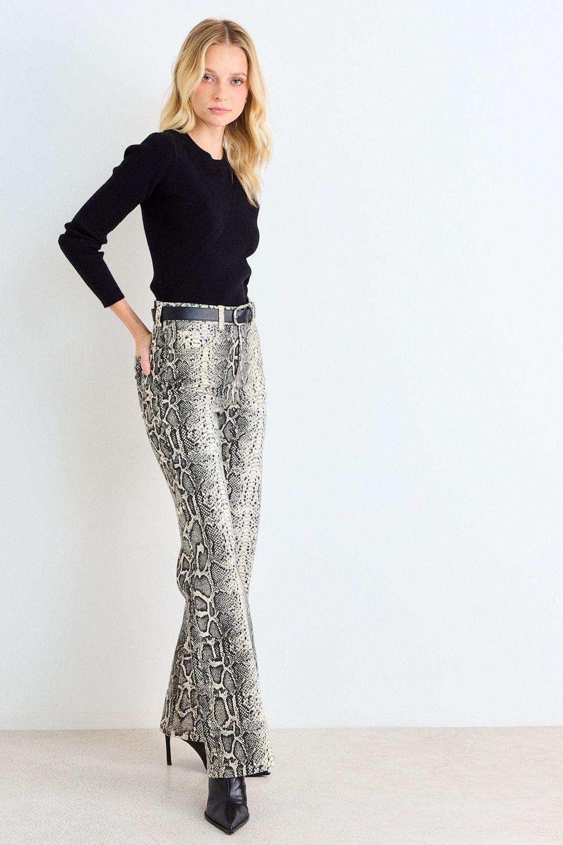 Polera Tejida Negro Ash 18107126004102-4