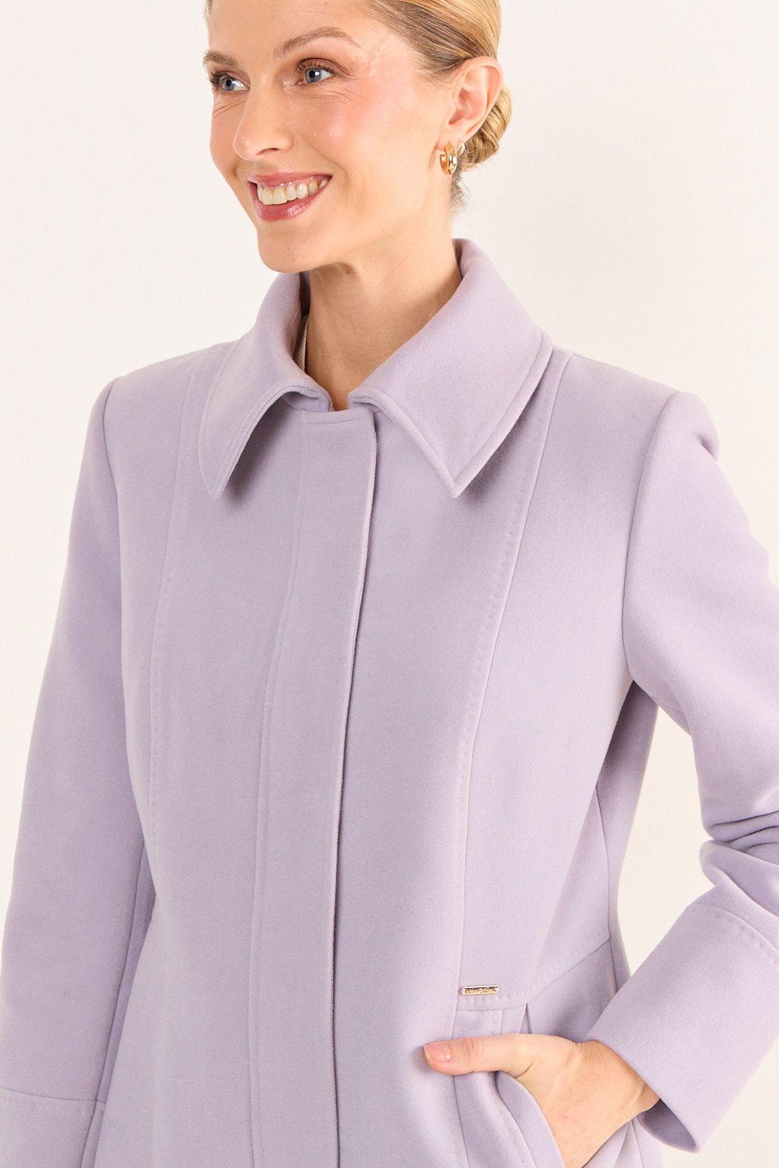 Chaqueton Cuello Camisero Lila Ma Griffe 17202126056211-1