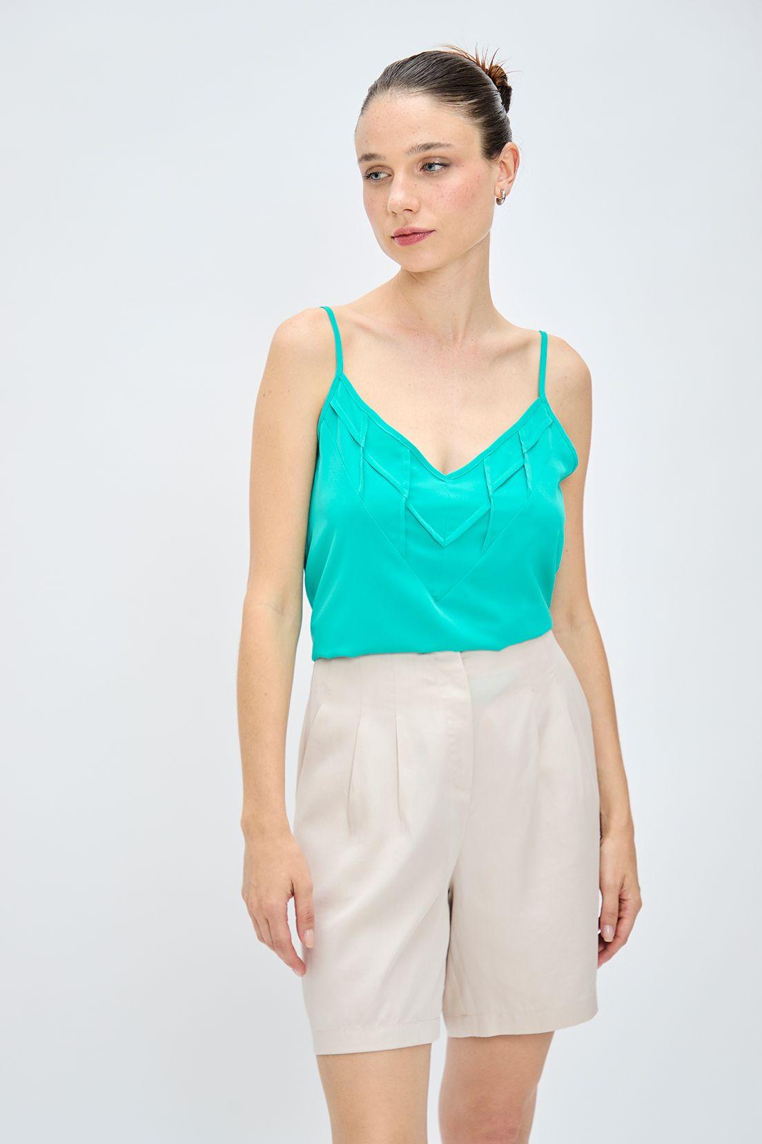 Blusa Verde iO 14020224082217-0