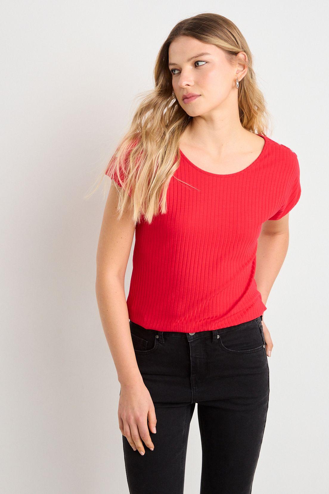 Polera Rojo Ash 14207225094103-0