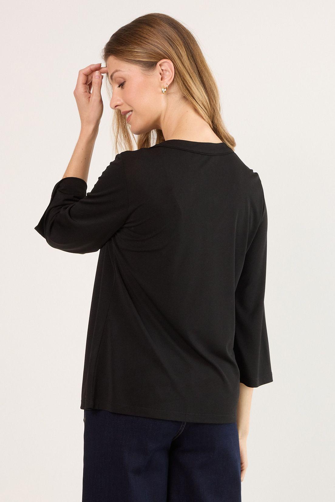 Polera Manga Larga Negro Ma Griffe 14202225006102-3