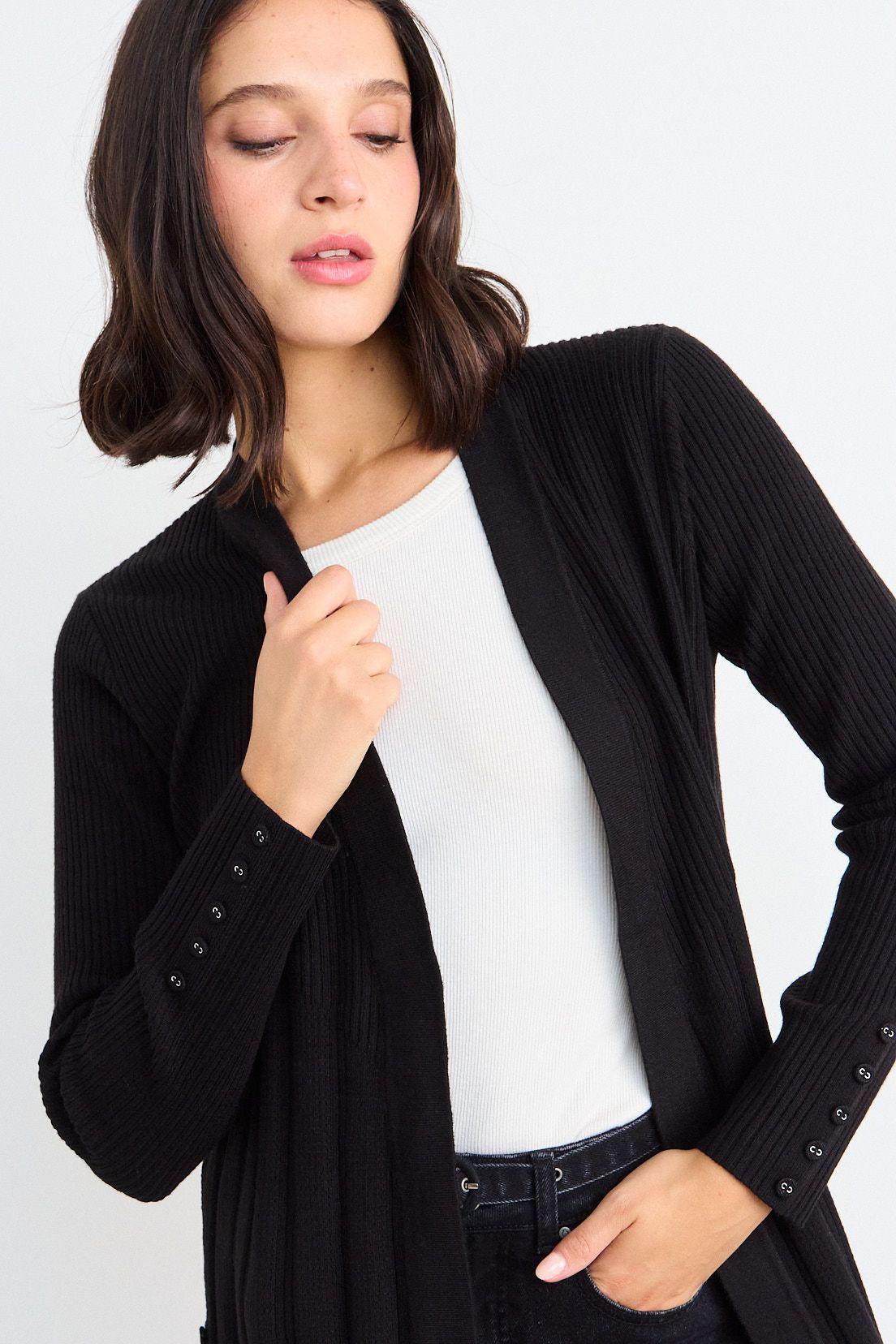 Chaleco Liso Negro iO 18020126010102-0