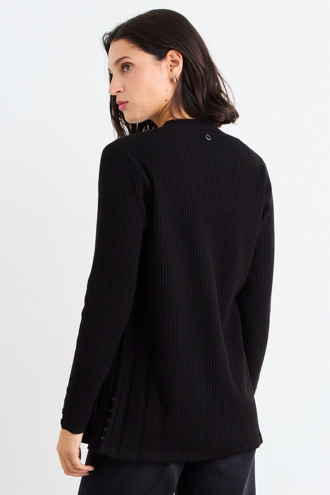 Chaleco Liso Negro iO 18020126010102-2