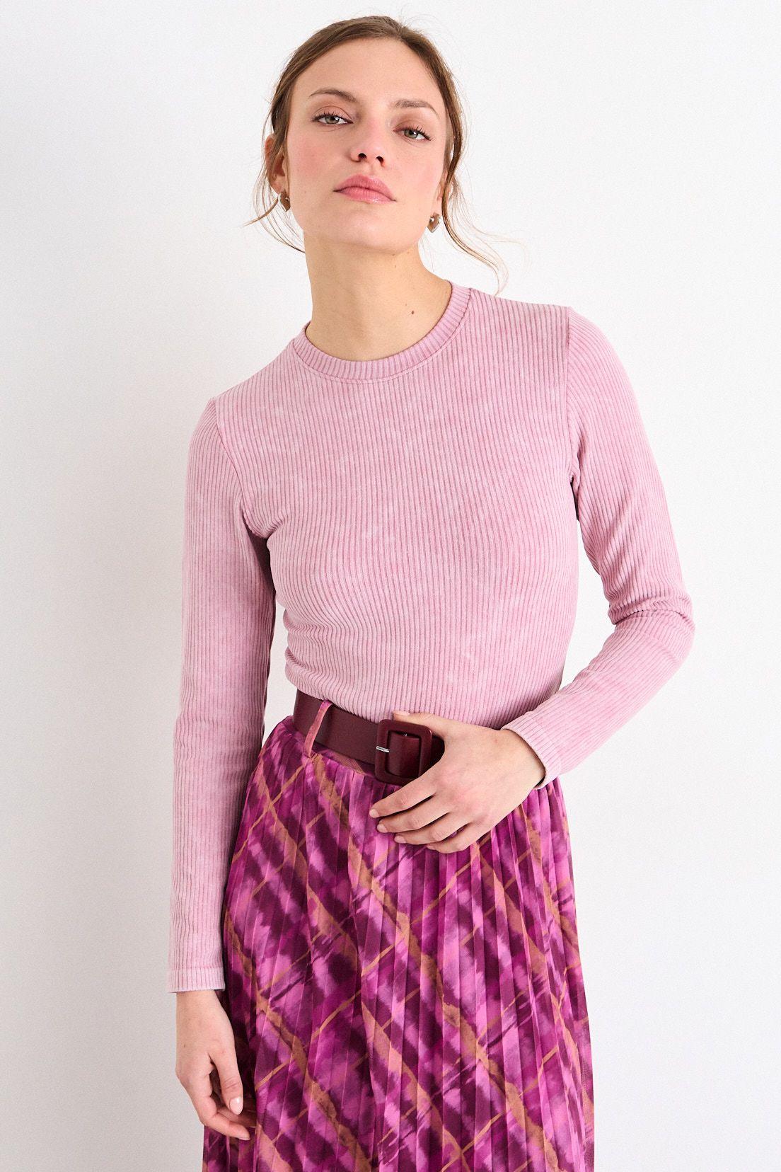 Polera Lisa Rosa iO 14220226003123-1