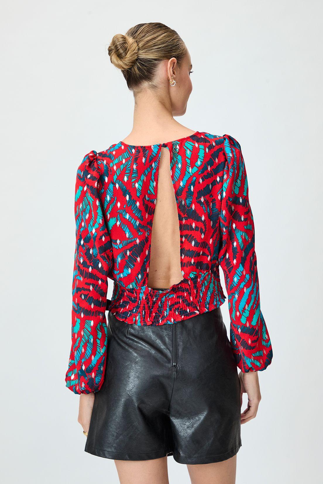 Blusa Fantasia Rojo iO 14120125054103-3