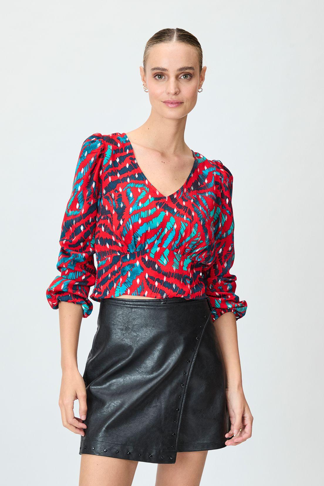Blusa Fantasia Rojo iO 14120125054103-0