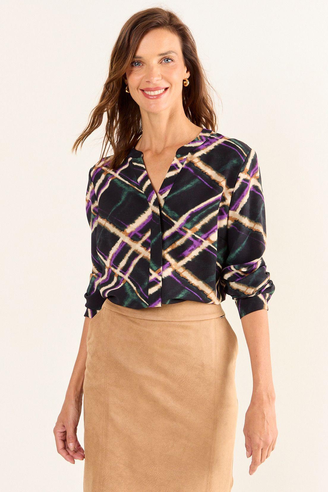 Blusa Fantasia Negro Ma Griffe 14102126061102-1