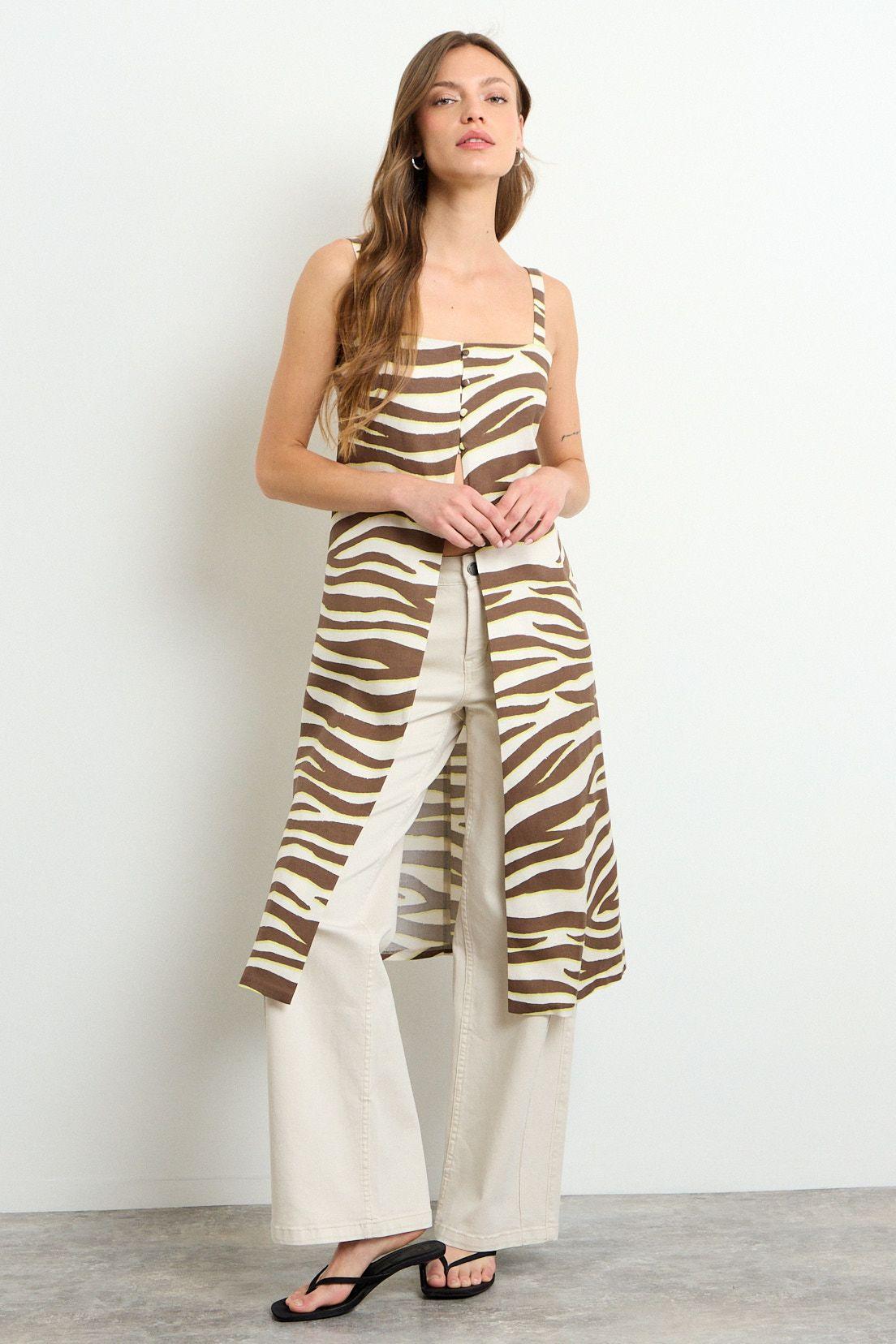 Blusa Fantasia Café iO 14120225060109-4