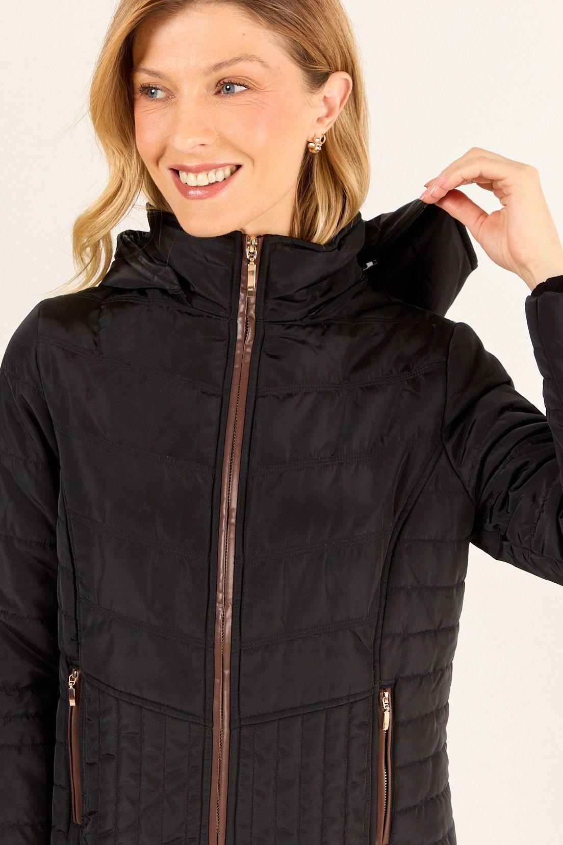 Parka Lisa Negro Ma Griffe 17602126007102-1