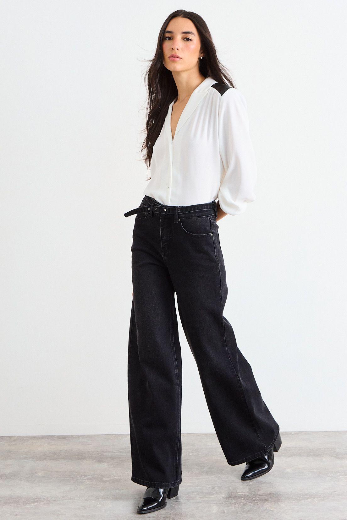 Jeans Liso Negro iO 11320126007102-0