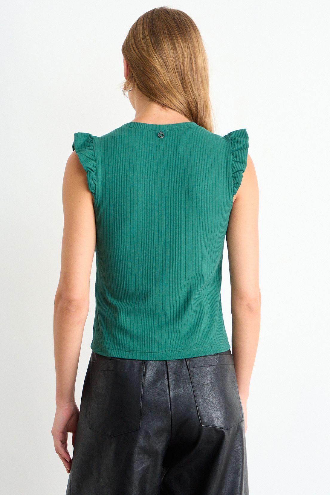 Polera Lisa Verde Oliva iO 14220126055107-2