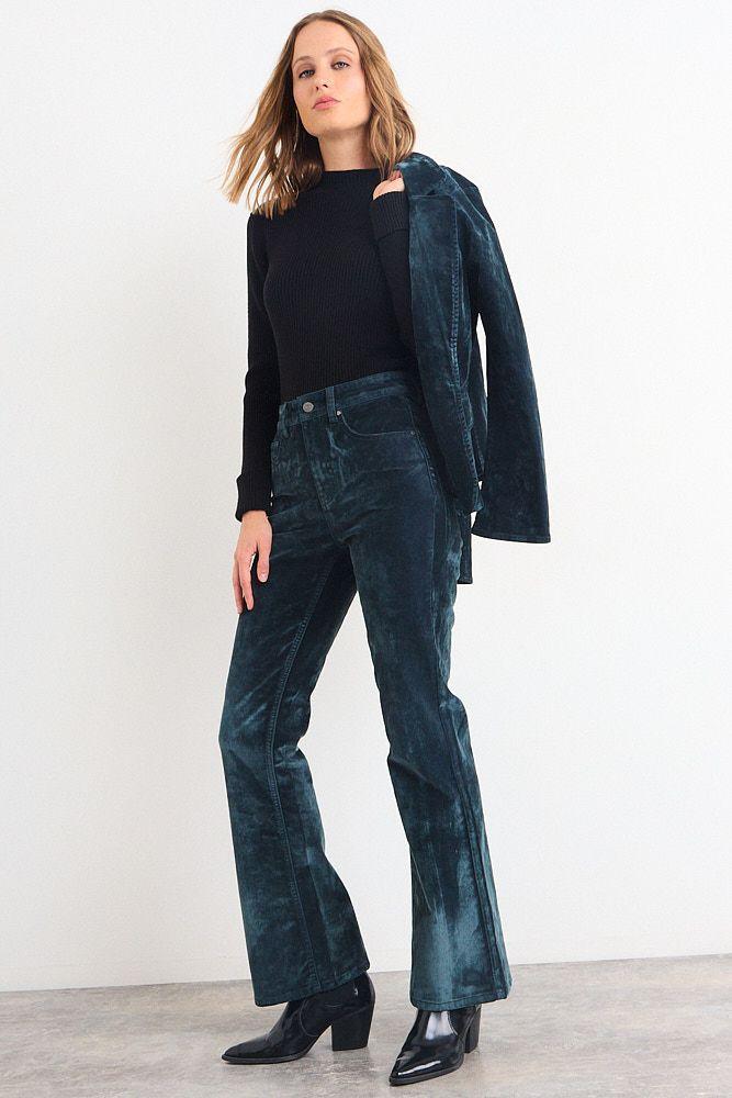 Jeans Liso Verde iO 11320126016107-4