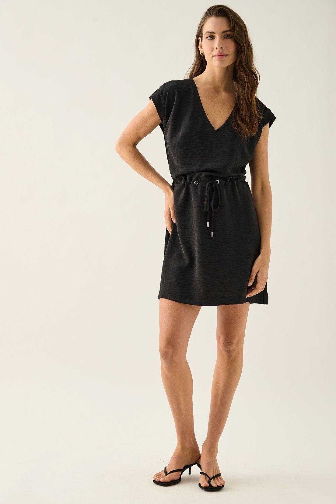 Vestido Liso Negro Ash 13004224006102-0