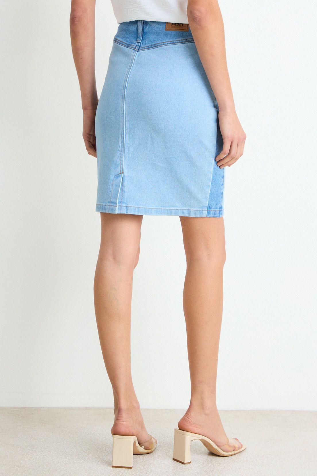Falda Corta Celeste Ash 12807225002110-3