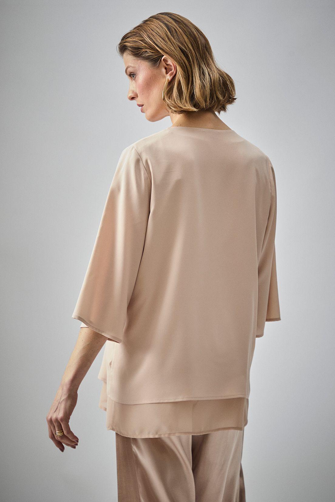 Tapado Coctail Beige Ma Griffe 15402224100106-3