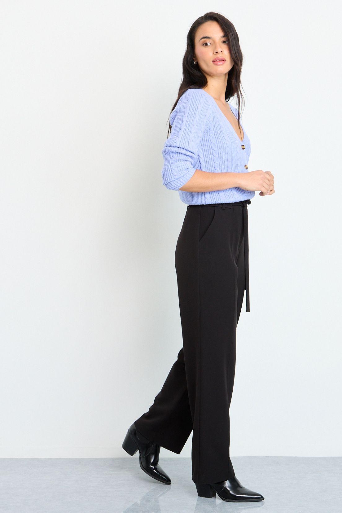 Pantalon Liso Negro iO 11004225004102-4