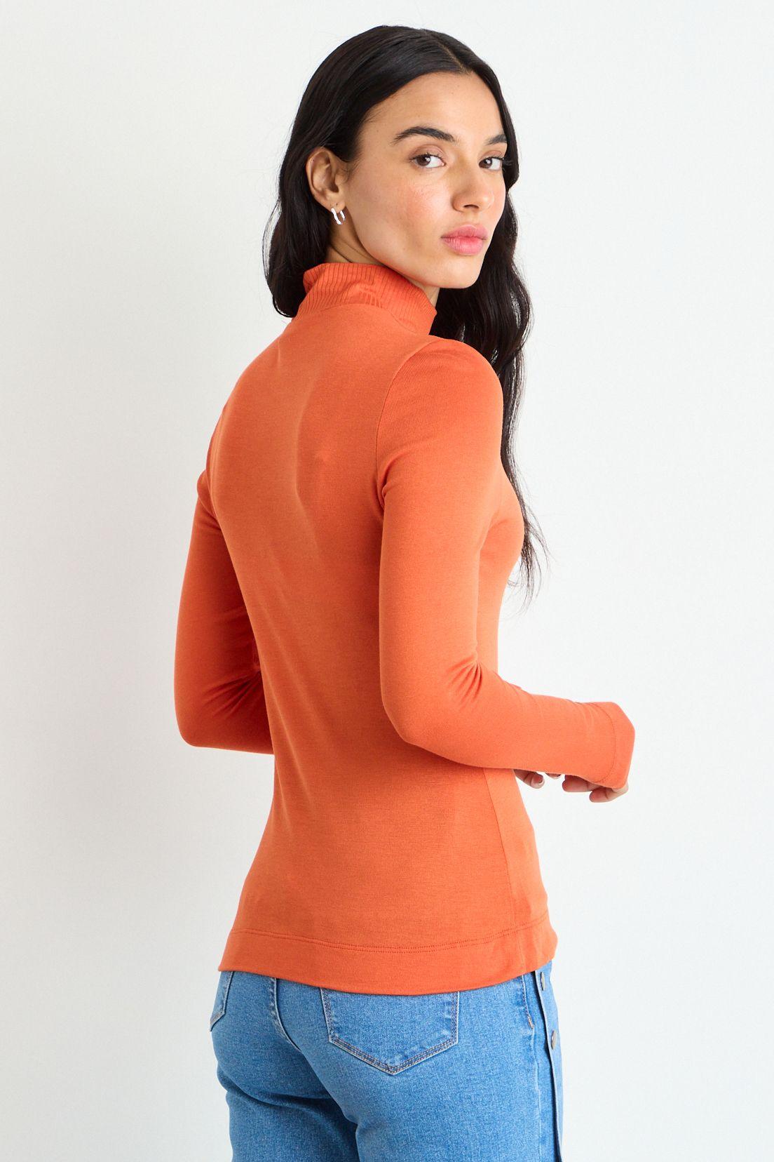 Polera Lisa Naranjo 14204125019114-2
