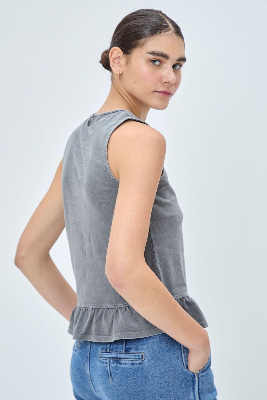 Polera Lisa Gris iO 14220224011163-3