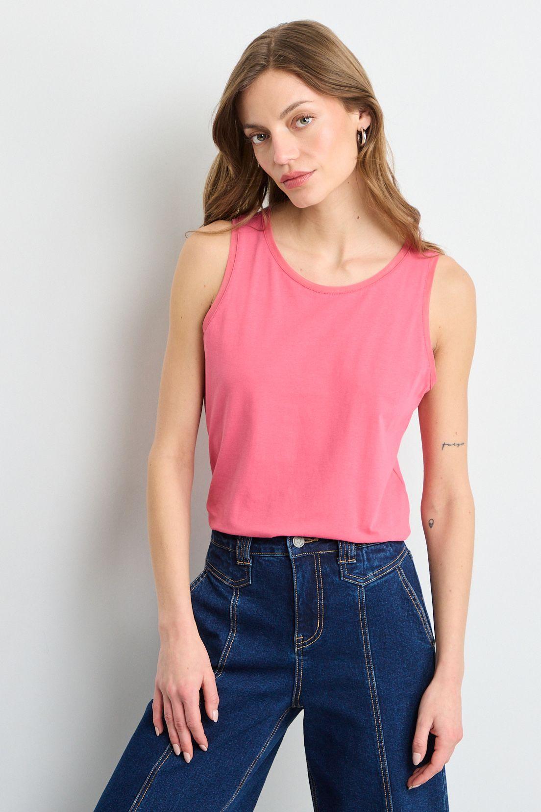 Polera Sin Mangas Rosa iO 14220225004123-0
