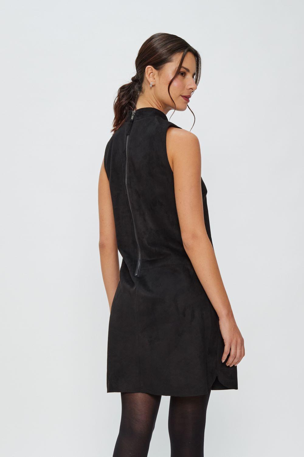 Vestido Liso Negro Ash 13007224001102-4