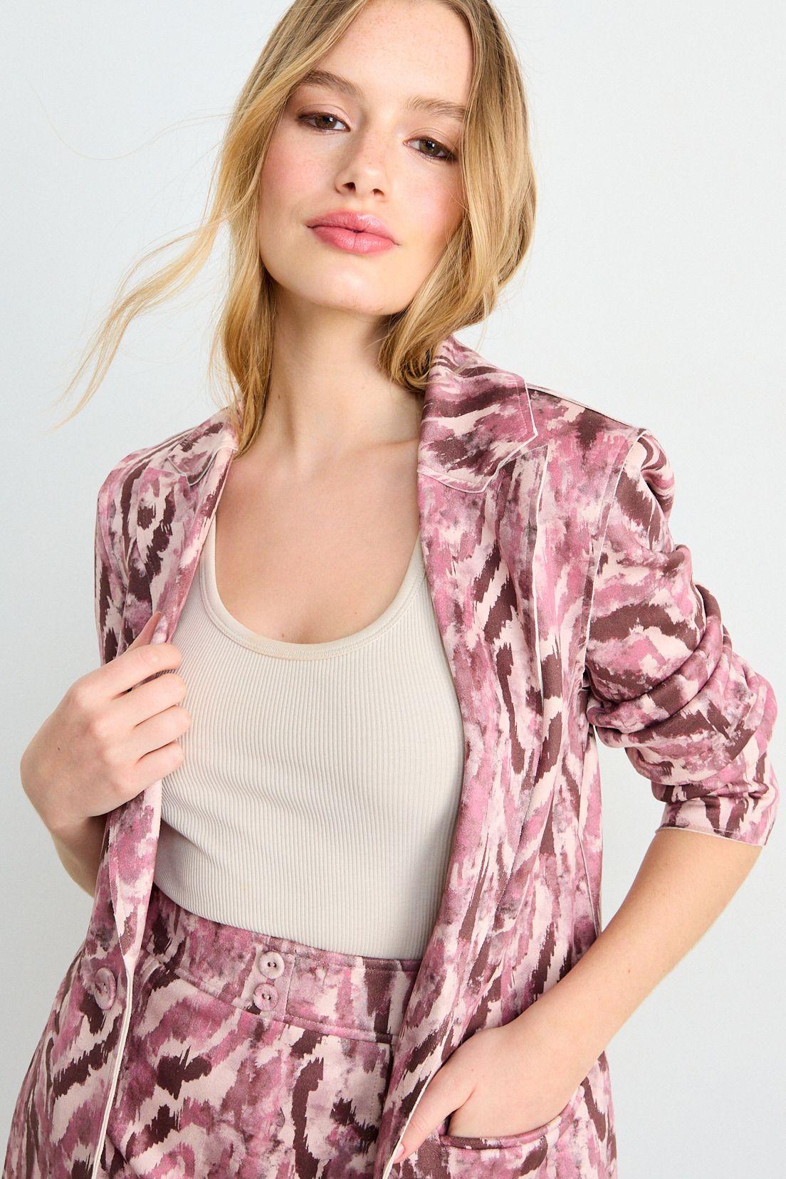 Blazer Fantasia Rosa iO 16120126002123-1