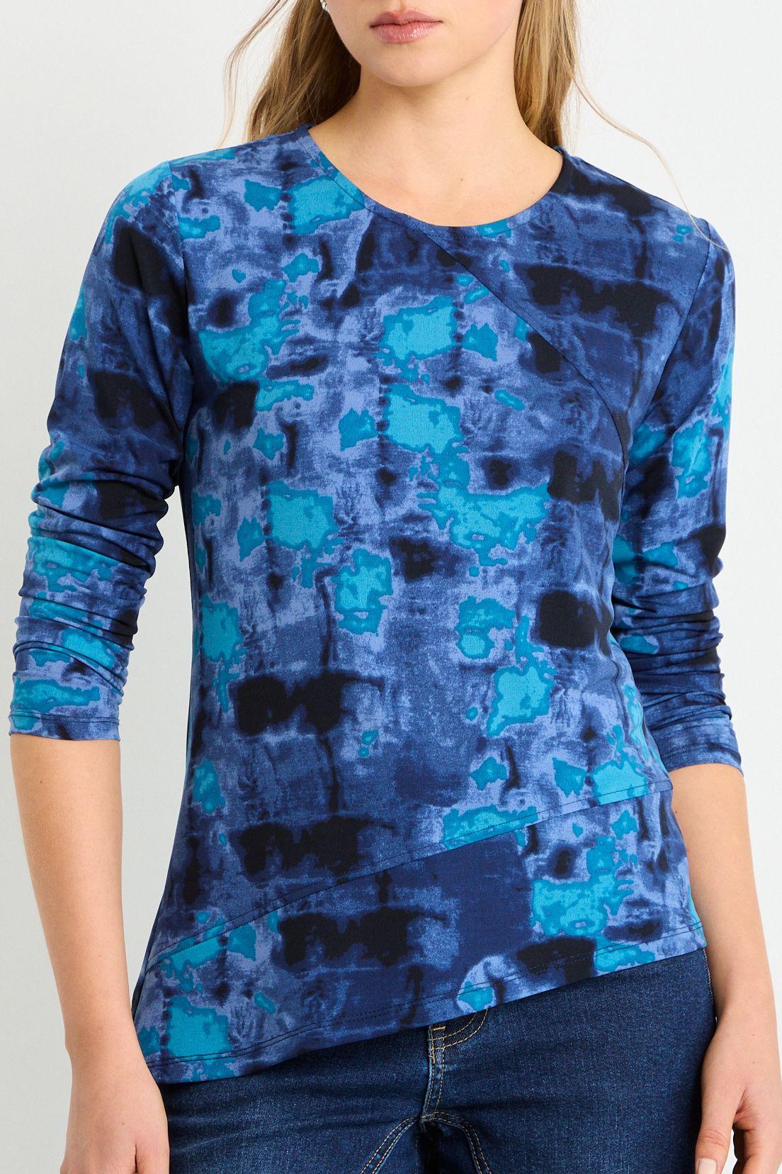 Polera Manga Larga Azul Ash 14307225051104-1