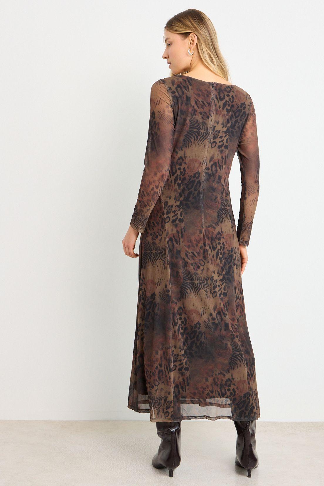 Vestido Largo Café Ash 13507225001109-3