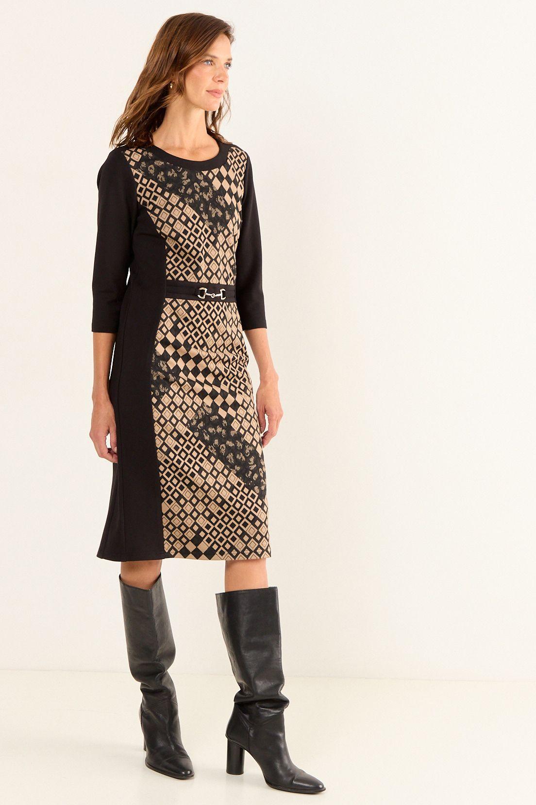 Vestido Fantasia Negro Ma Griffe 13102126003102-3
