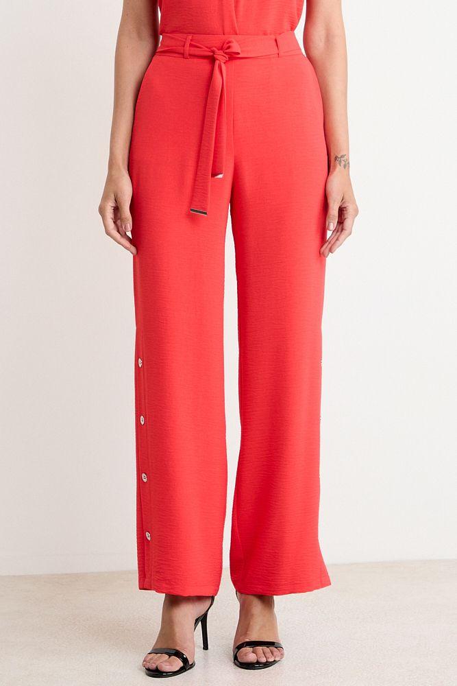 Pantalon Liso Recto Rojo Ash 11007225015103-1