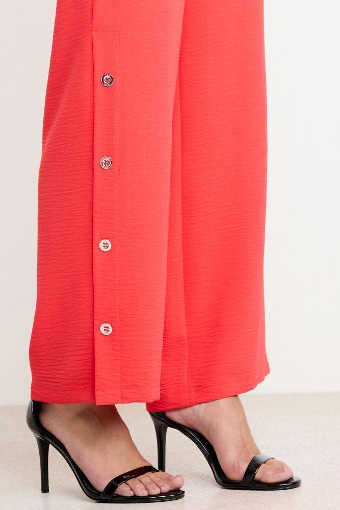 Pantalon Liso Recto Rojo Ash 11007225015103-3