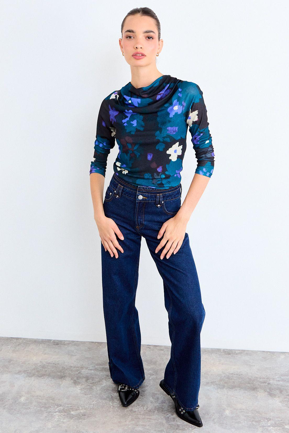 Polera Estampada Negro iO 14620126053102-4