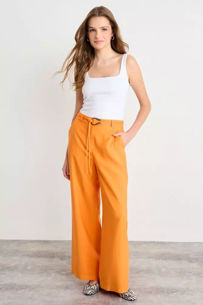 Pantalon Liso Naranjo iO 11020225016114-0