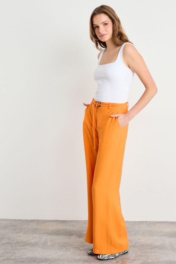 Pantalon Liso Naranjo iO 11020225016114-3