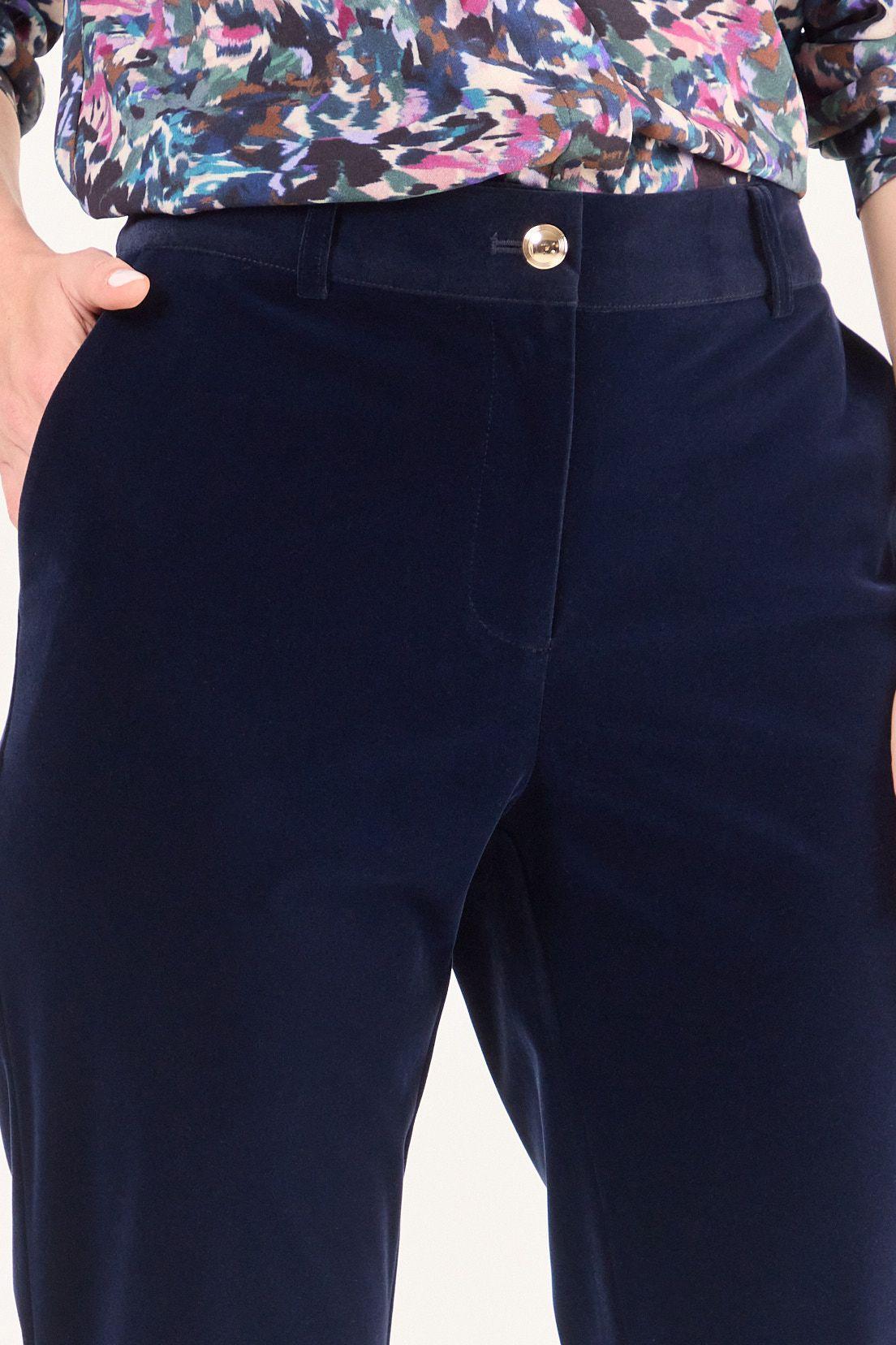 Pantalon Terciopelo Azul Ma Griffe 11002126056104-1