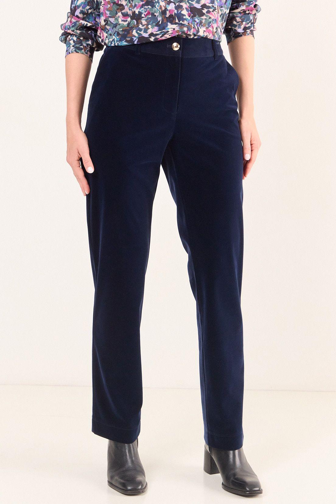 Pantalon Terciopelo Azul Ma Griffe 11002126056104-2