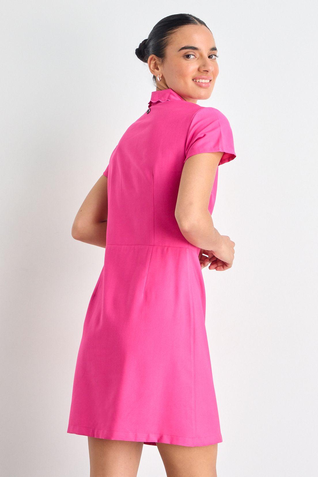 Vestido Corto Fucsia iO 13020225050116-2