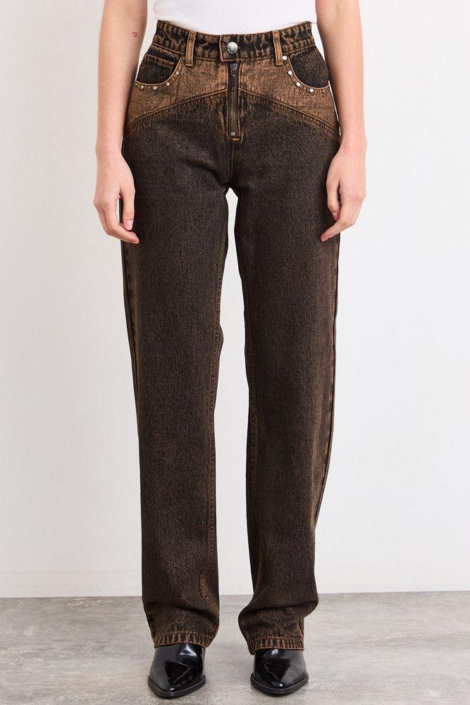 Jeans Liso Café iO 11320126011109-2