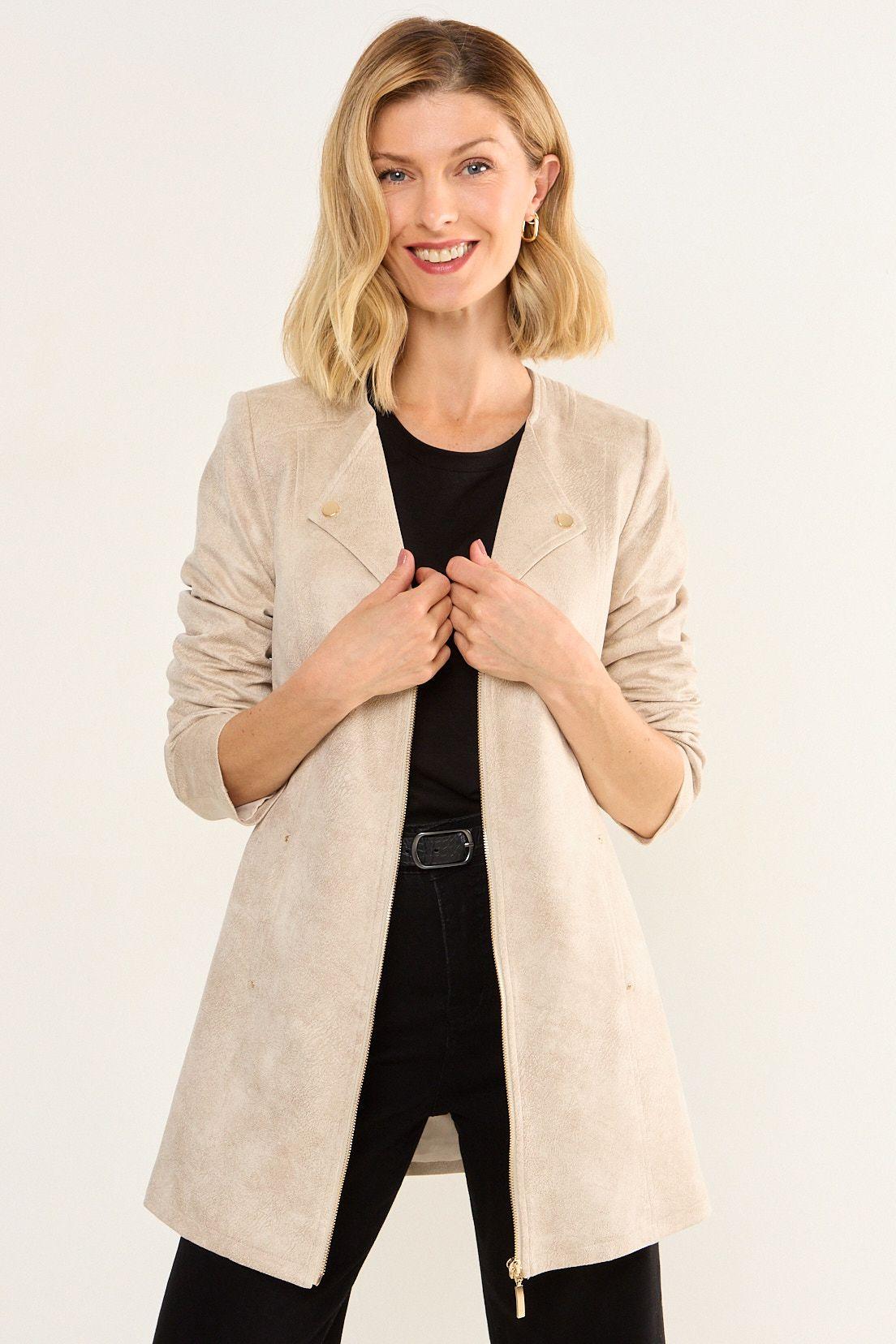 Trench Coating Beige Ma Griffe 17402126052106-0