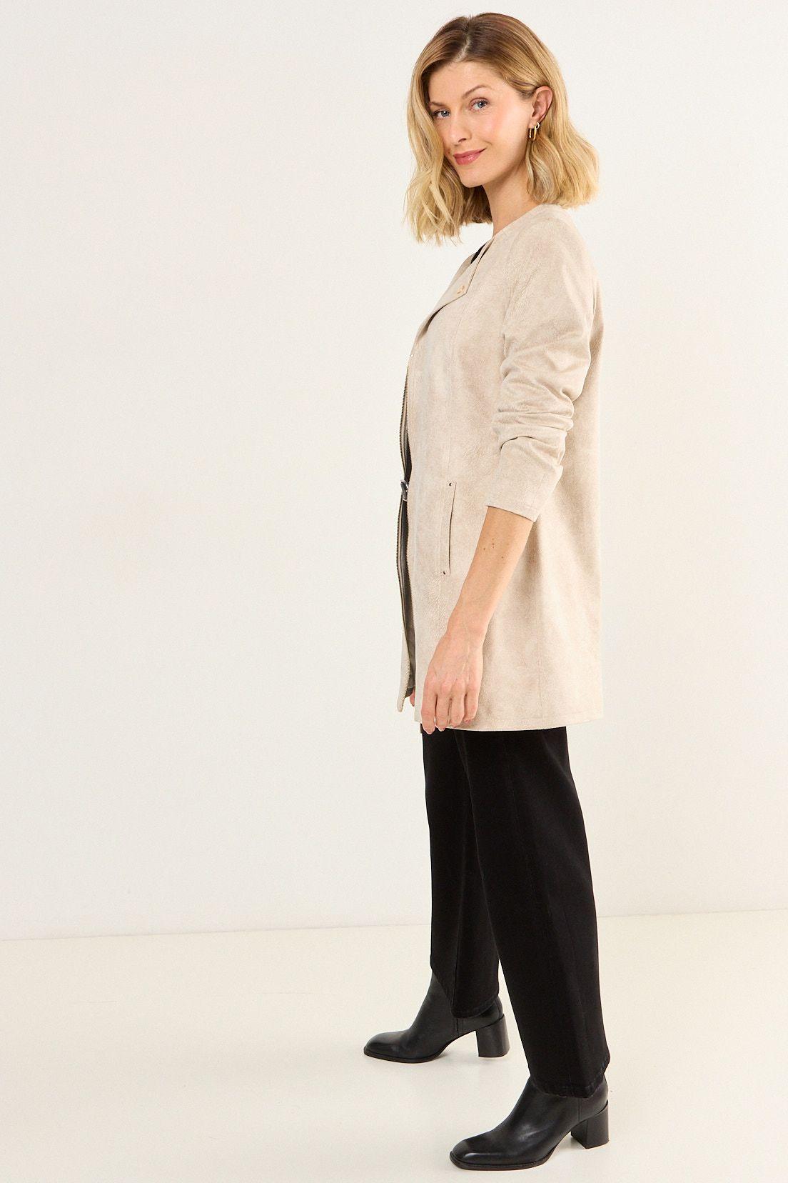 Trench Coating Beige Ma Griffe 17402126052106-3