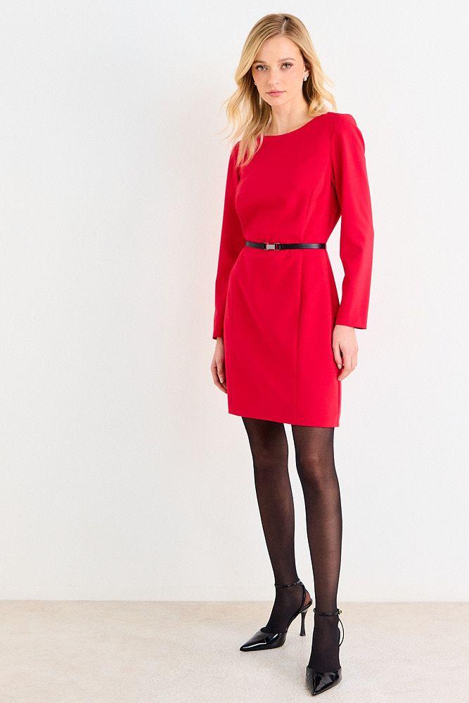 Vestido Formal Basico Rojo Ash 13007126051112-3
