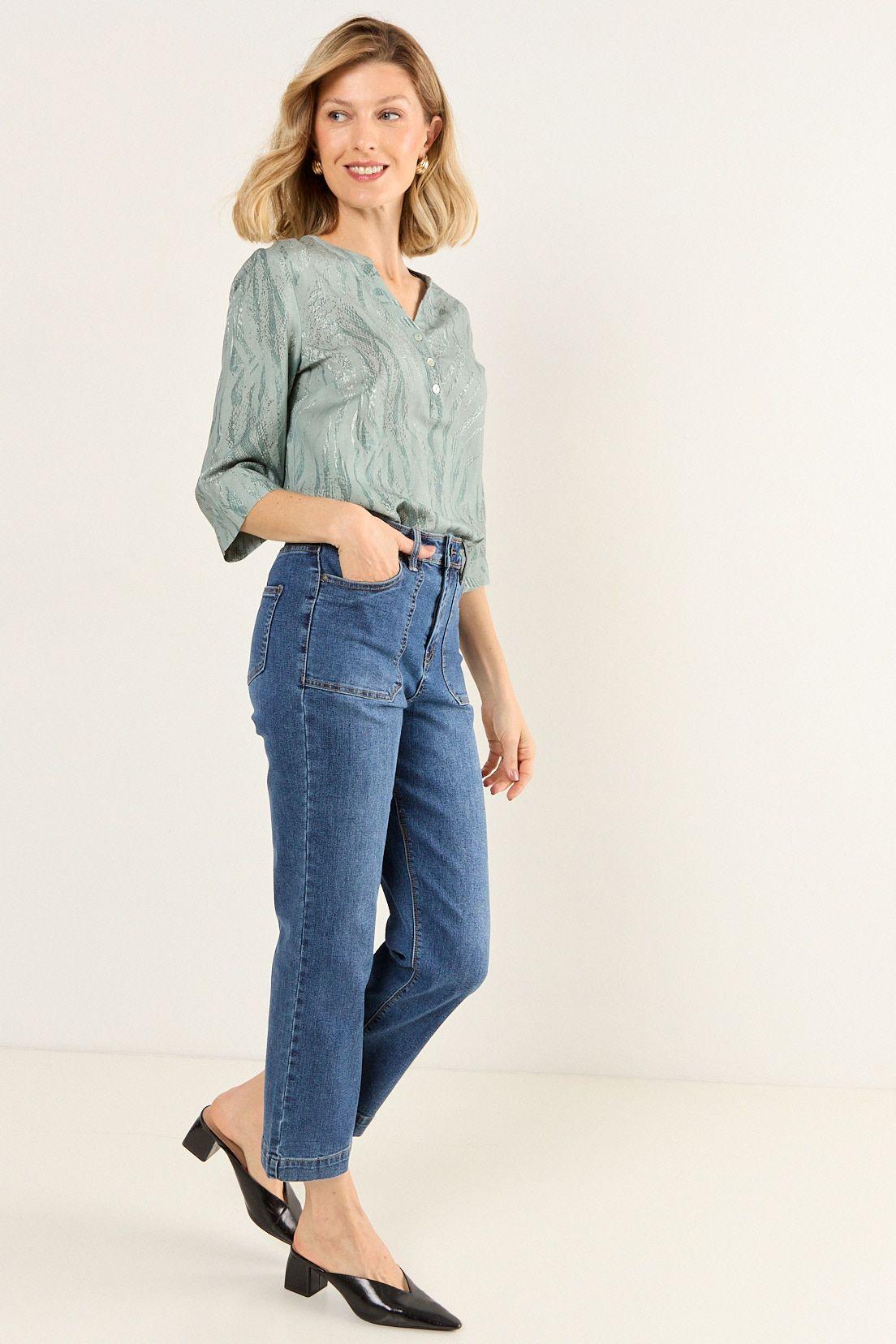 Blusa Lino Estampada Avellana Ma Griffe 14102126051126-4