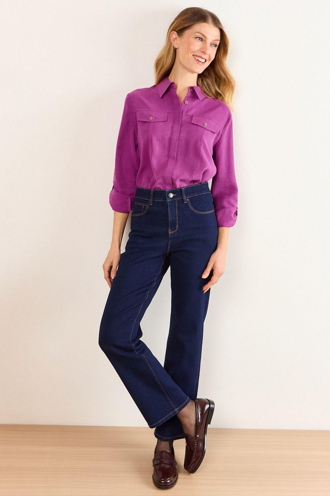 Jeans Malla Recto Azul Ma Griffe 11302226003104-0