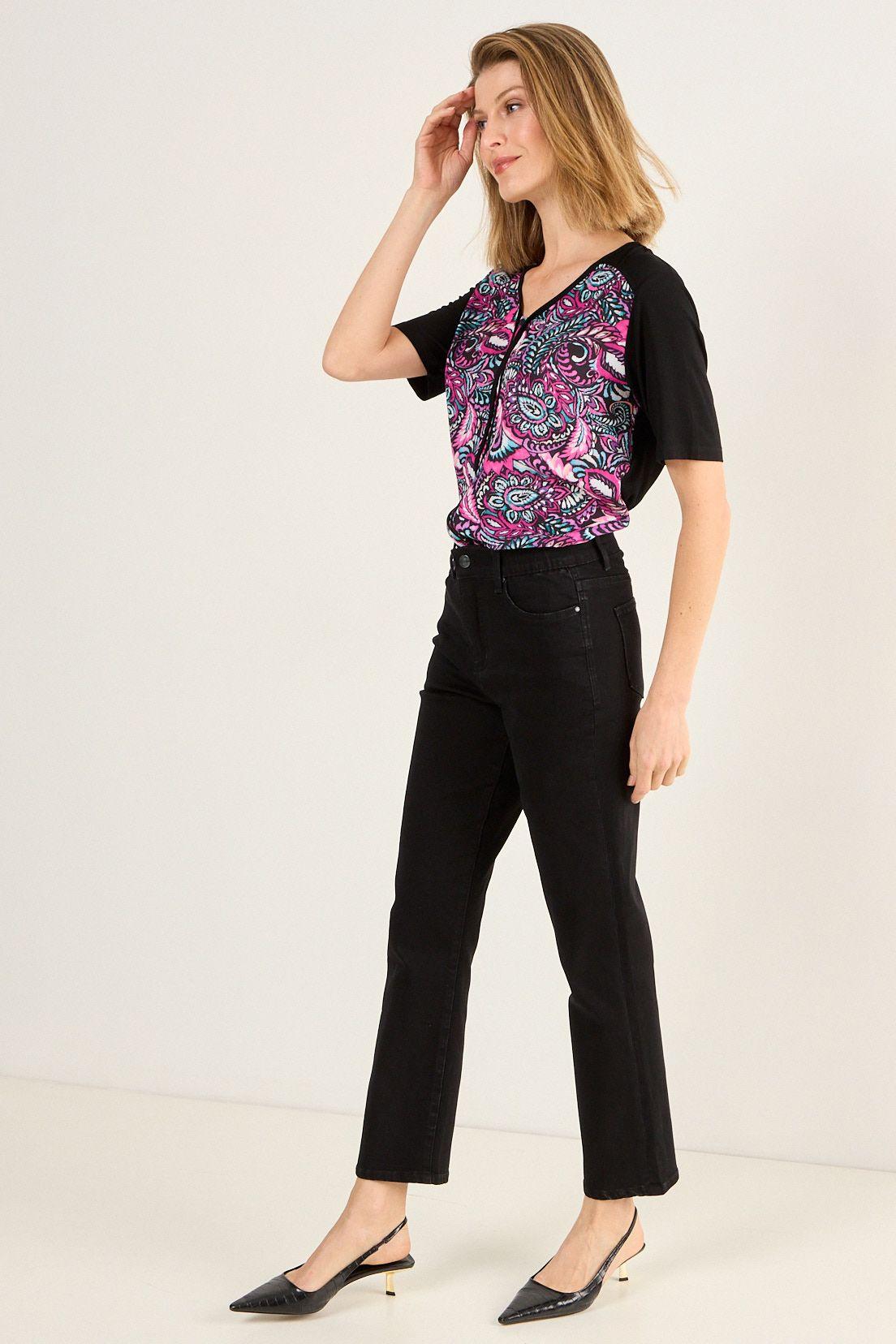 Polera Doble Tela Fucsia Ma Griffe 14602126051116-4