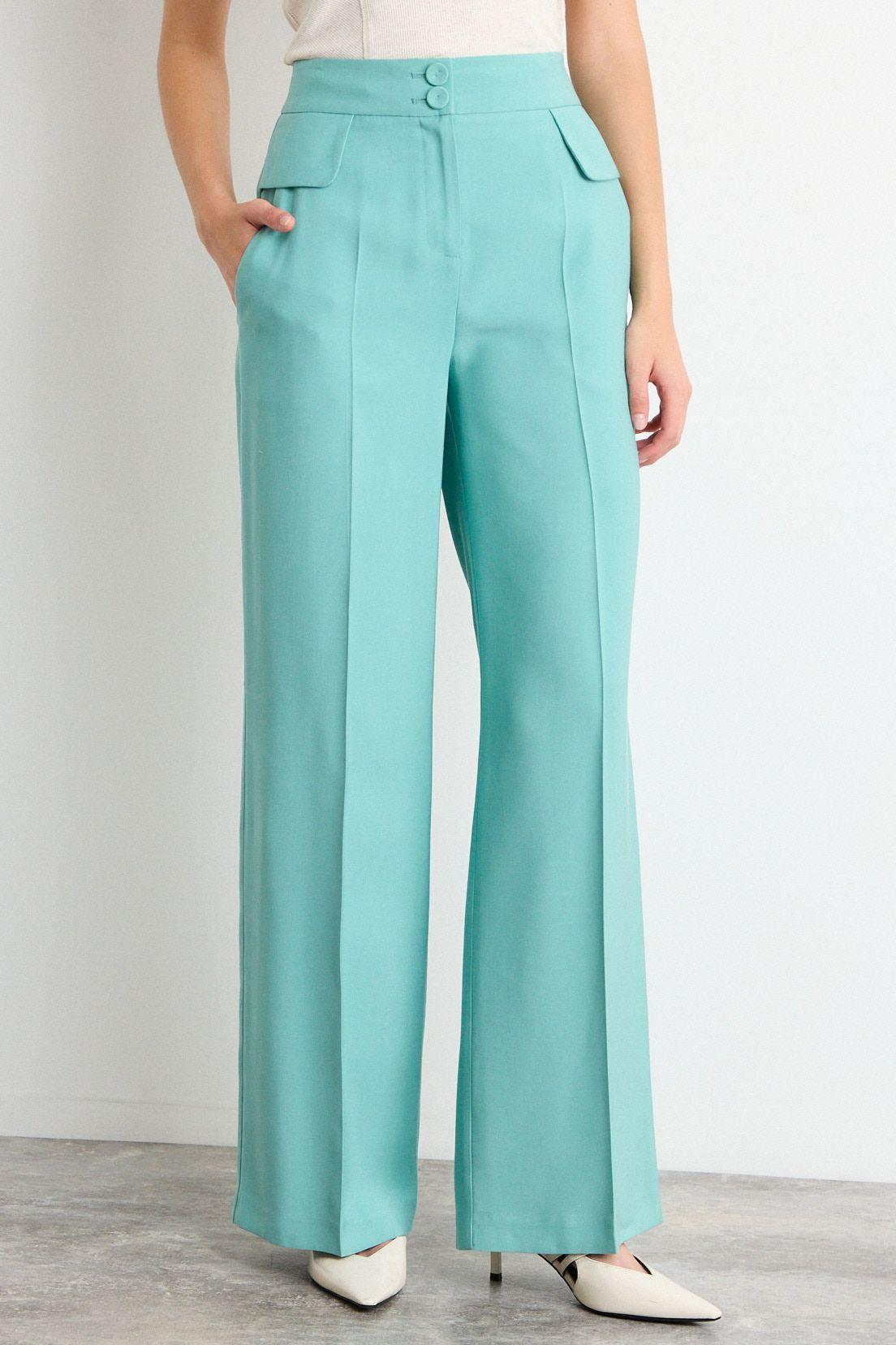 Pantalon Liso Verde iO 11020126002217-1