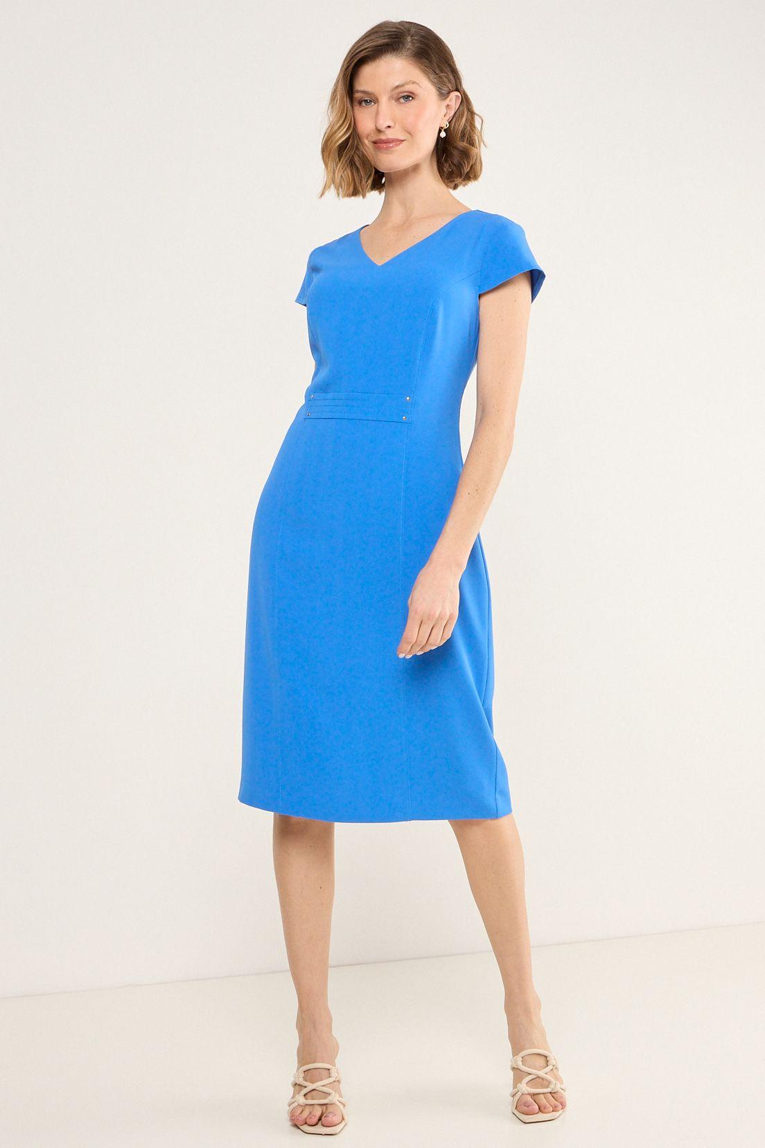 Vestido Jumper Azul Ma Griffe 13002225006134-4