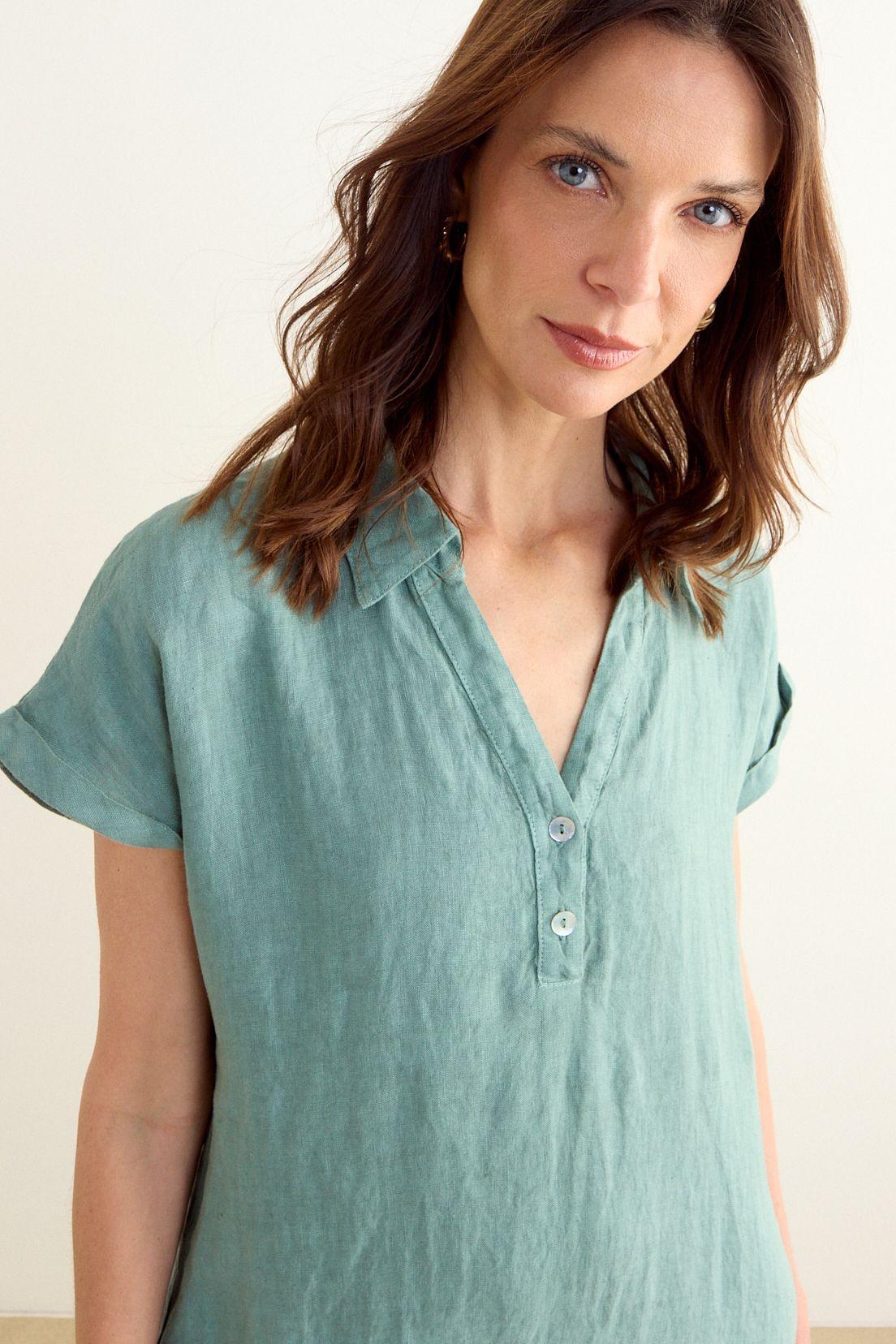 Vestido Liso Verde Musgo Ma Griffe 13002225301107-2