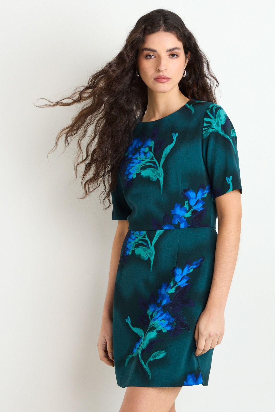 Vestido Corto Azul Ash 13107225001104-0